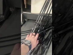 UV Omgekeerde van de de Band Zwarte Plastic Opnieuw te gebruiken Kabel van de Tand Nylon Kabel het Pitbanden